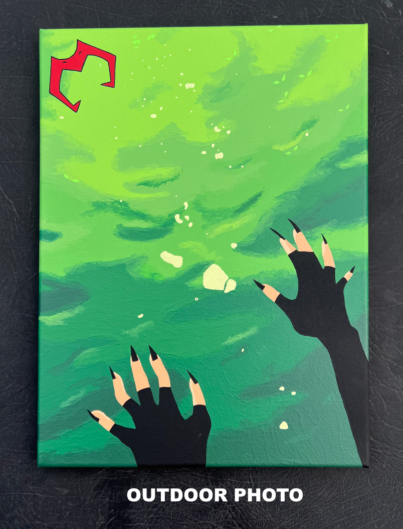 Catra Drowning Painting