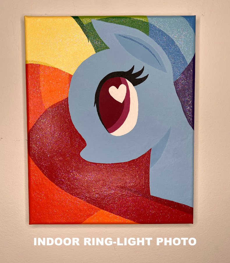Rainbow Dash Painting