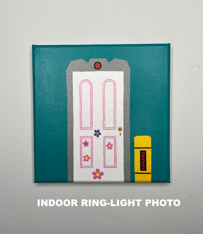 monsters inc door open Monsters Inc. Door Painting – queensagem