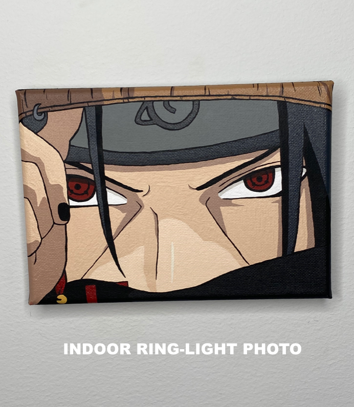 Itachi Uchiha Eyes Painting - Main Image