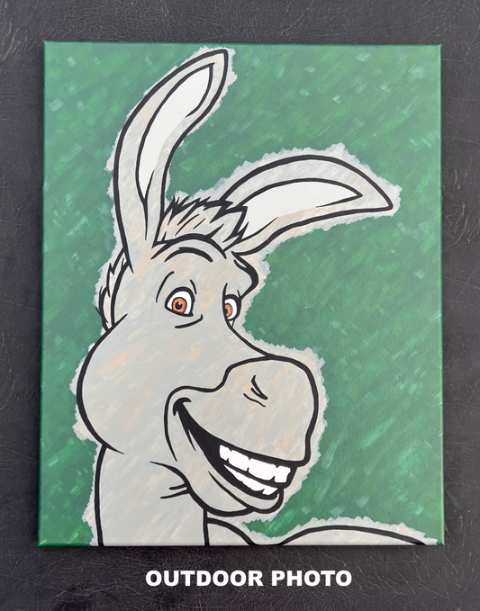 Donkey Painting