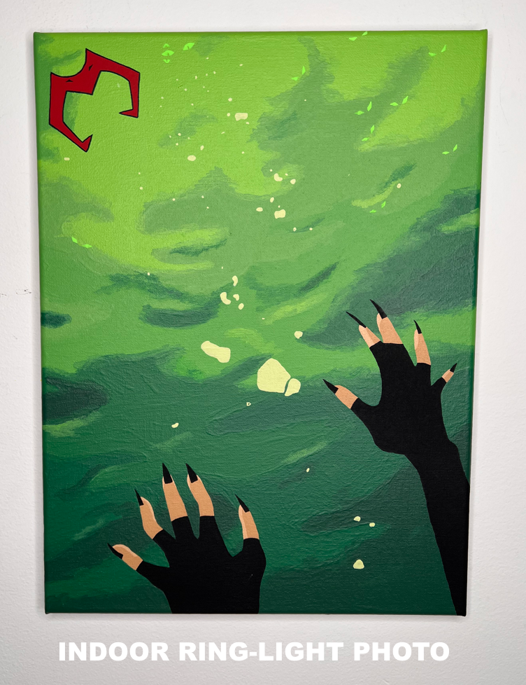 Catra Drowning Painting