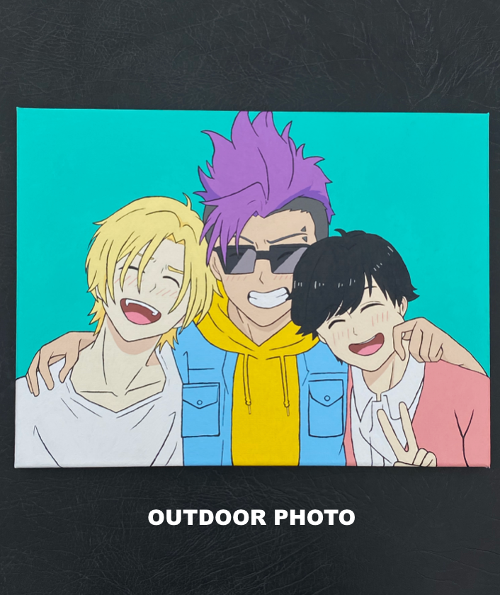 Banana Fish Boys Painting