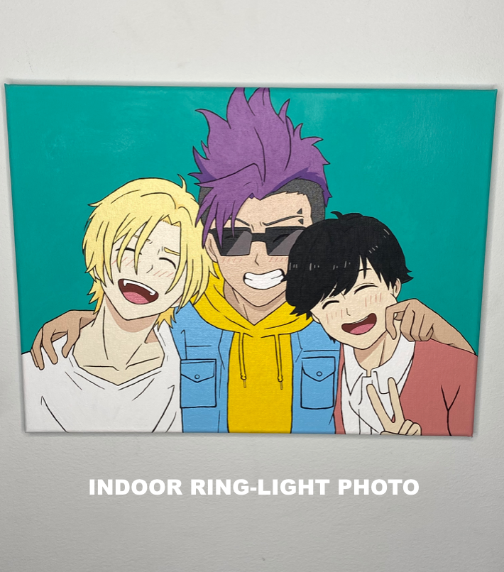 Banana Fish Boys Painting