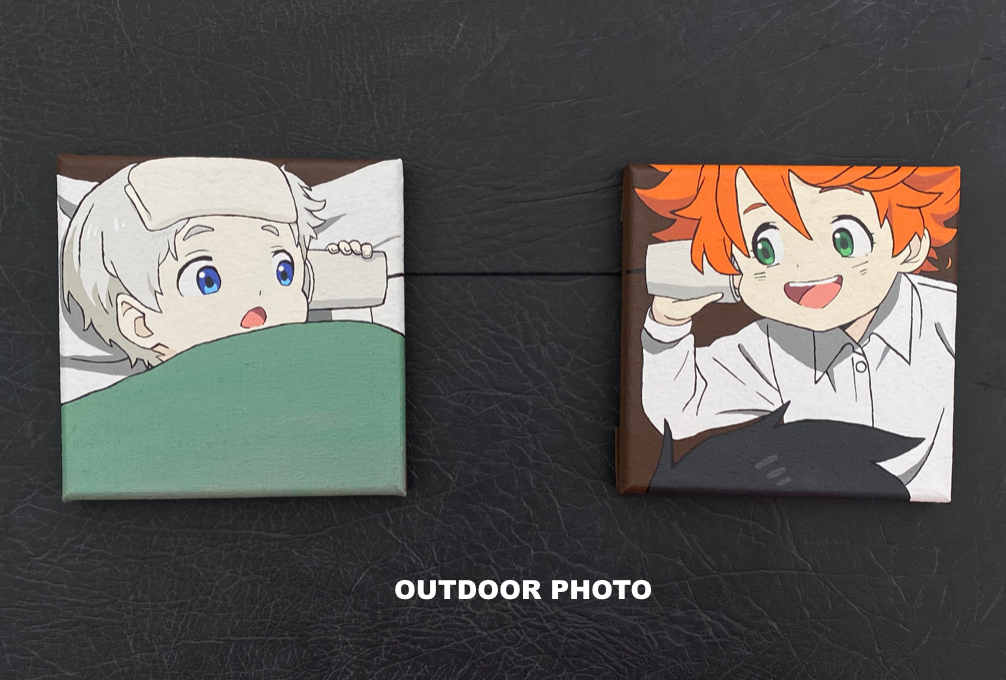 Emma & Norman TPN Painting (two piece)