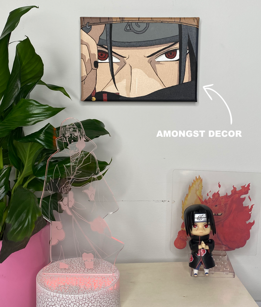 Itachi Uchiha Eyes Painting