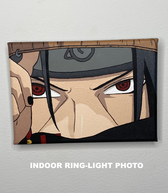 Itachi Uchiha Eyes Painting