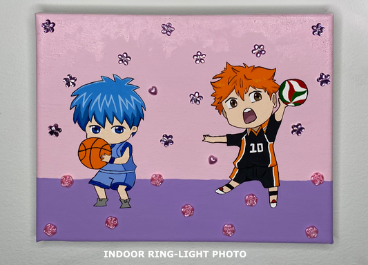 Sports Boys Painting (Kuroko & Hinata)